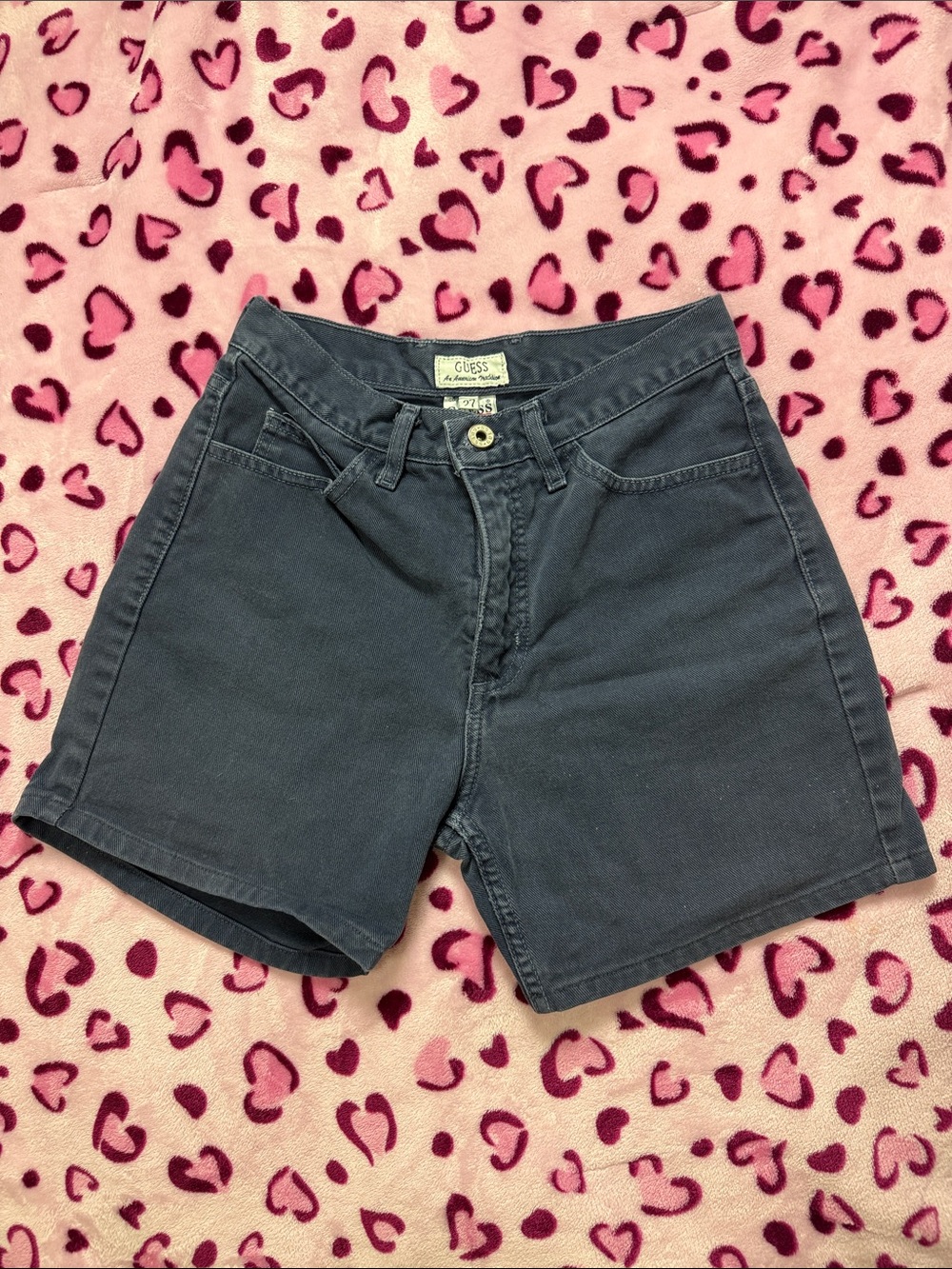 Guess Women's High-Rise Denim Shorts